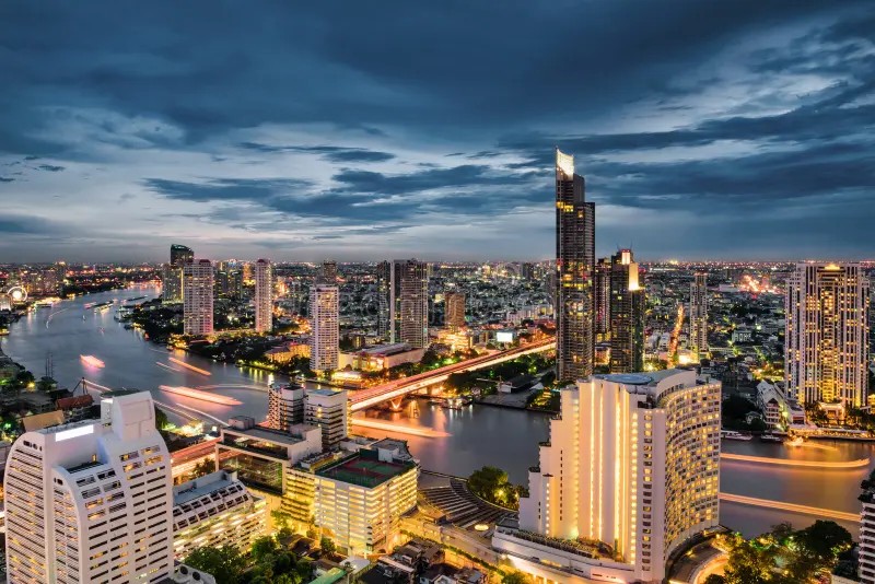 Bangkok skyline