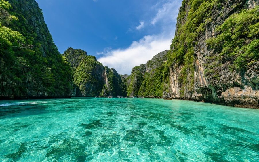 Krabi limestone cliffs